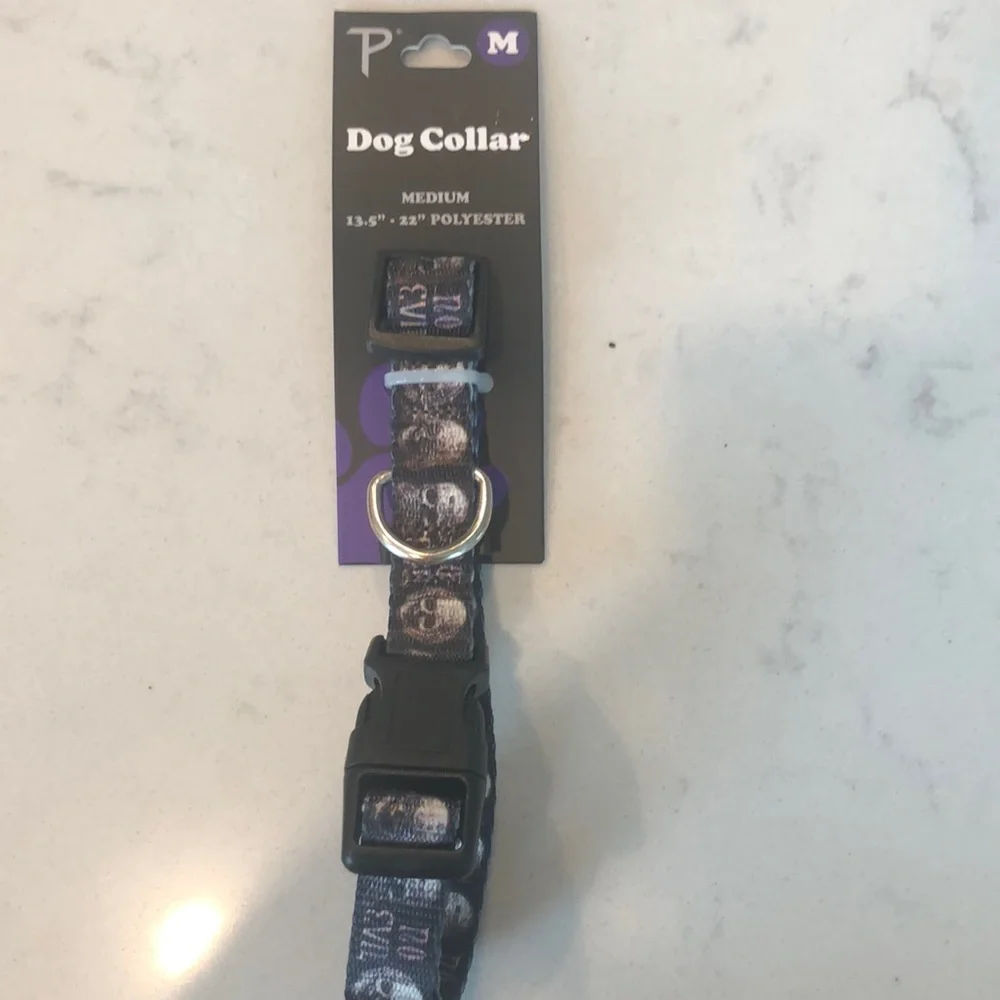 See No Evil Dog Collar Hardware